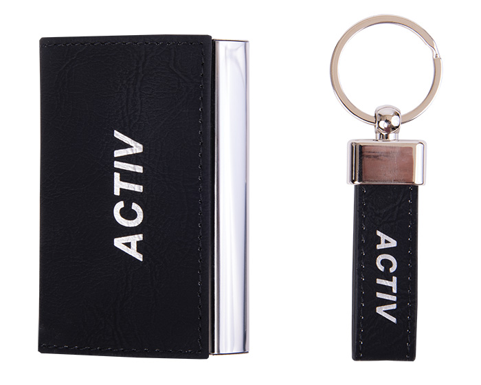 ESTUCHE EJECUTIVO CON TARJETERO Y LLAVERO C291